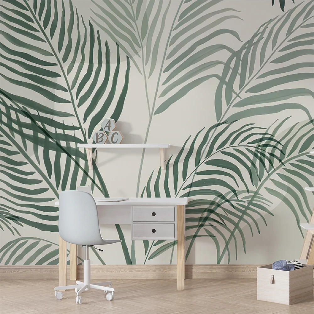 tropical 3d mural papel parede para corredor 03