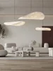 Minimalist Wabi Sabi Silk Pendant Lights Living Bedroom Bar Lustres Led Chandelier Loft Hanging Home Indoor Decor Lamps Fixtures 1