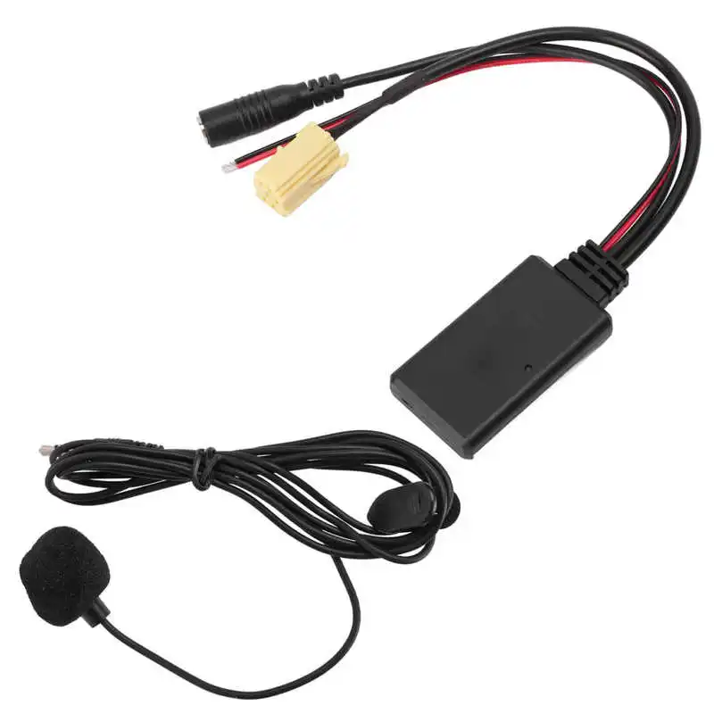 Car Handsfree Mic ABS AUX IN Module for Auto Replacement for 159