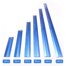 

Triangle Protective Aluminum Ruler Laser Scale Suitable for Students Draftsman and Engineers Hand Tools