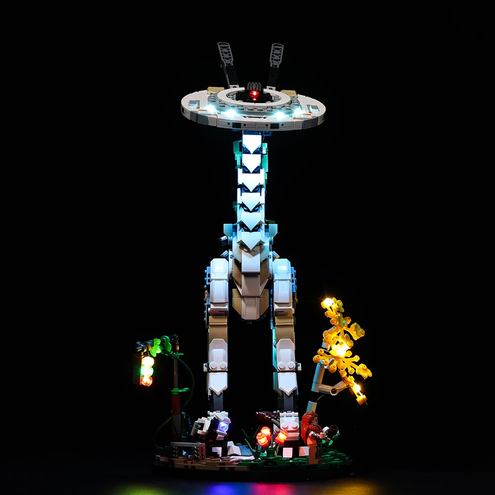 Led Lighting Kit Building Blocks For LEGO 76989 Horizon Forbidden West: Tallneck (Only Light Kit Included)
