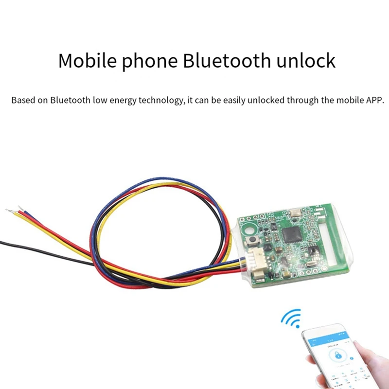 Bluetooth Smart Electronic Door Lock Switch Ceiling Unlock Module APP Control Smart Home Switch Module SN9243-L95A