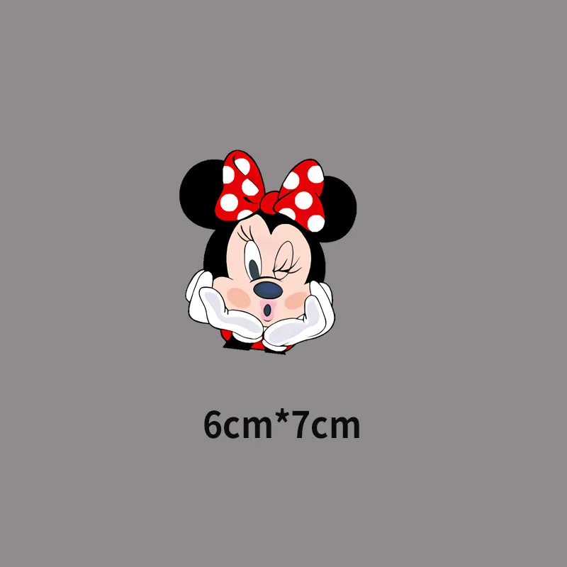 Disney Mickey Minnie Mouse Duck Patches Clothing Heat Transfer Stickers  Iron On T-shirt Patches For Clothes Kids Kawaii Custom - Patches -  AliExpress