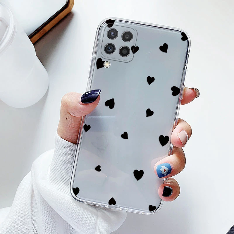 Floral Silicone Transparent Soft Phone Case with TPU Flower Design