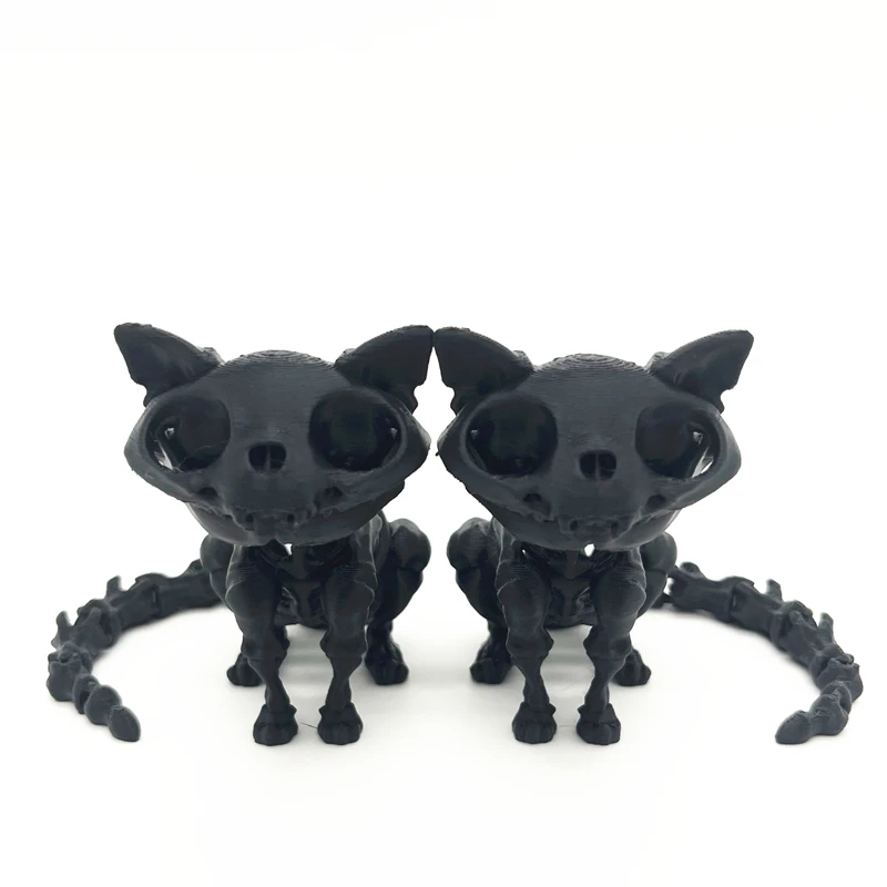 Scheletro di Gatto Snodabile 3D per decorazioni Gothic e Halloween 31 S2cc01d1bd11145fea4f7369831241943N