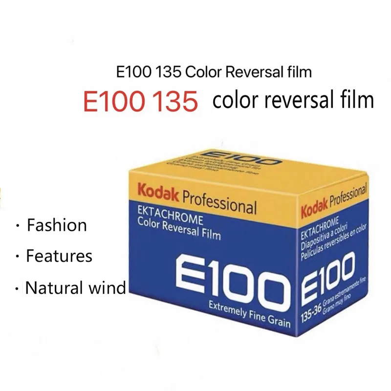 

Совершенно новая, подходит для оригинальной камеры Kodak E100EKTACHROME135, реверсивная цветная пленка, позитивная пленка, камера (Действительна до февраля 2024 года)
