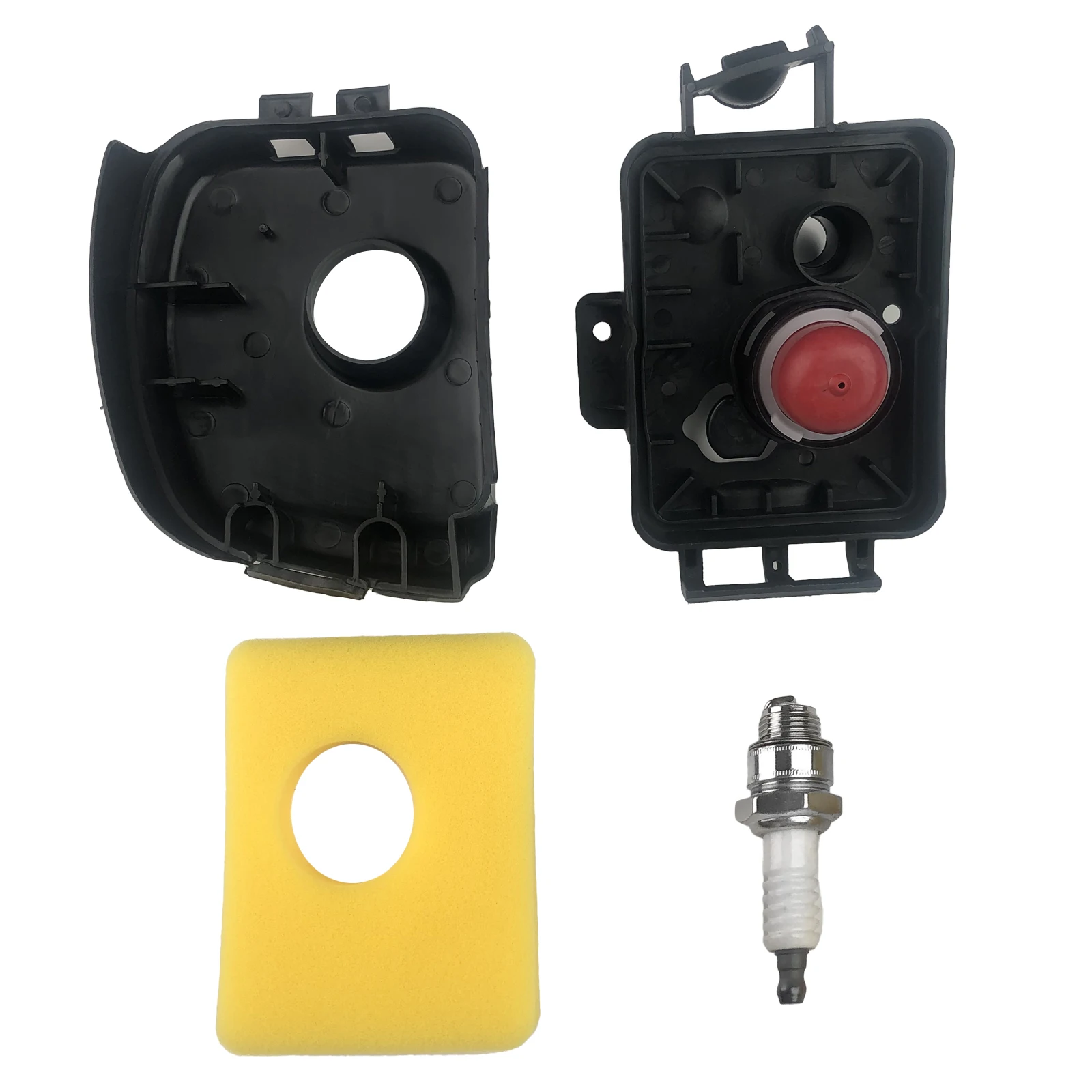 595660 595663 Air Filter Base Cover With Spark Plug Kit Fit For Briggs Stratton 450e 500e 550e Lawn Mowers Trimmer Garden Tool Tool Parts AliExpress