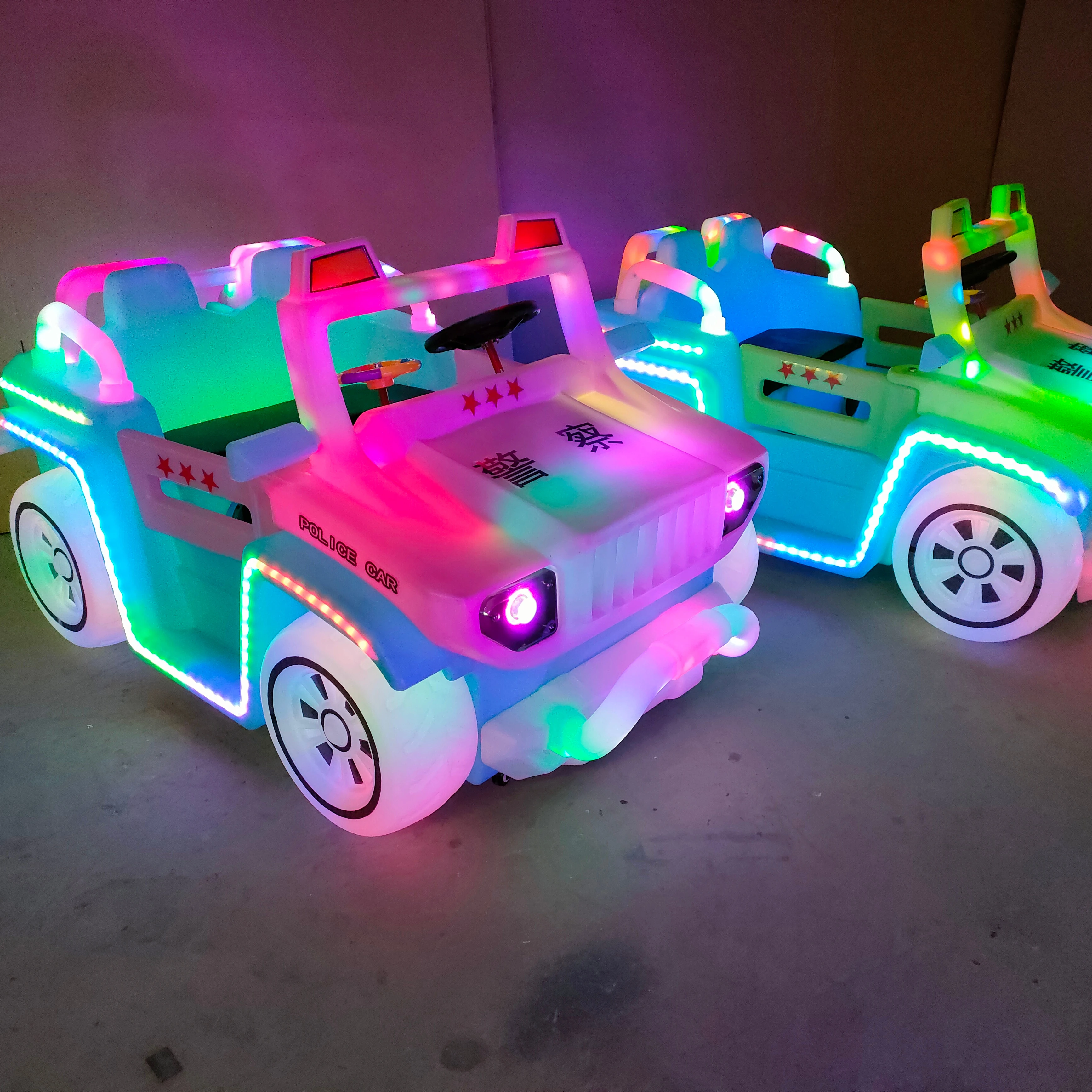Chinese Professional Manufacturer Amusement Park Kids Ride Electric Cute Car Bumper Car