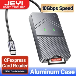 JEYI CF-Express Type-B to NVMe M.2 SSD Adapter, PCIe 4.0 Expansion Memory Card (CFE Reader)