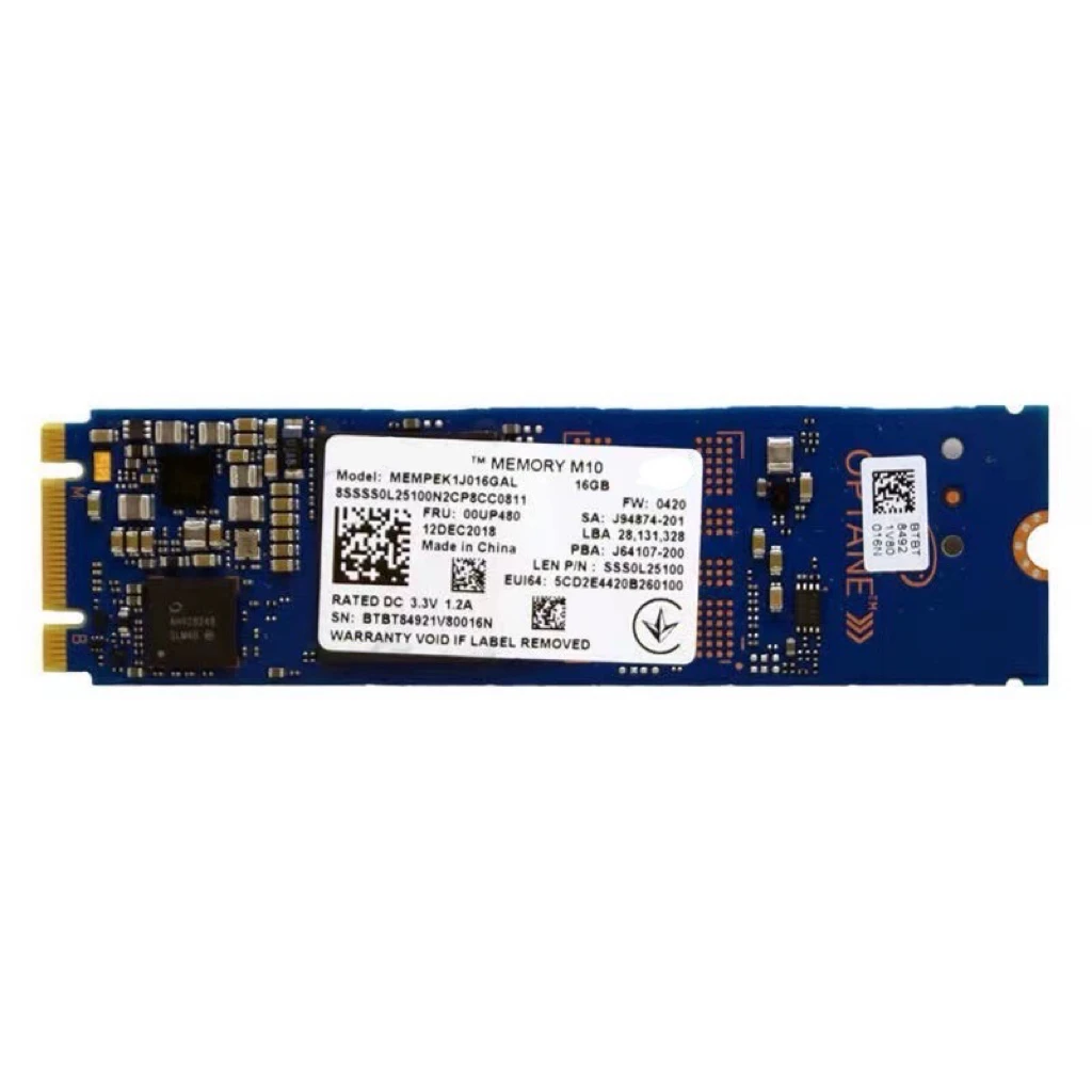 New Generation 2 M10 Accelerator Card 16G M.2 PCIE SSD Laptop Desktop Acceleration Cache New  for：Intel