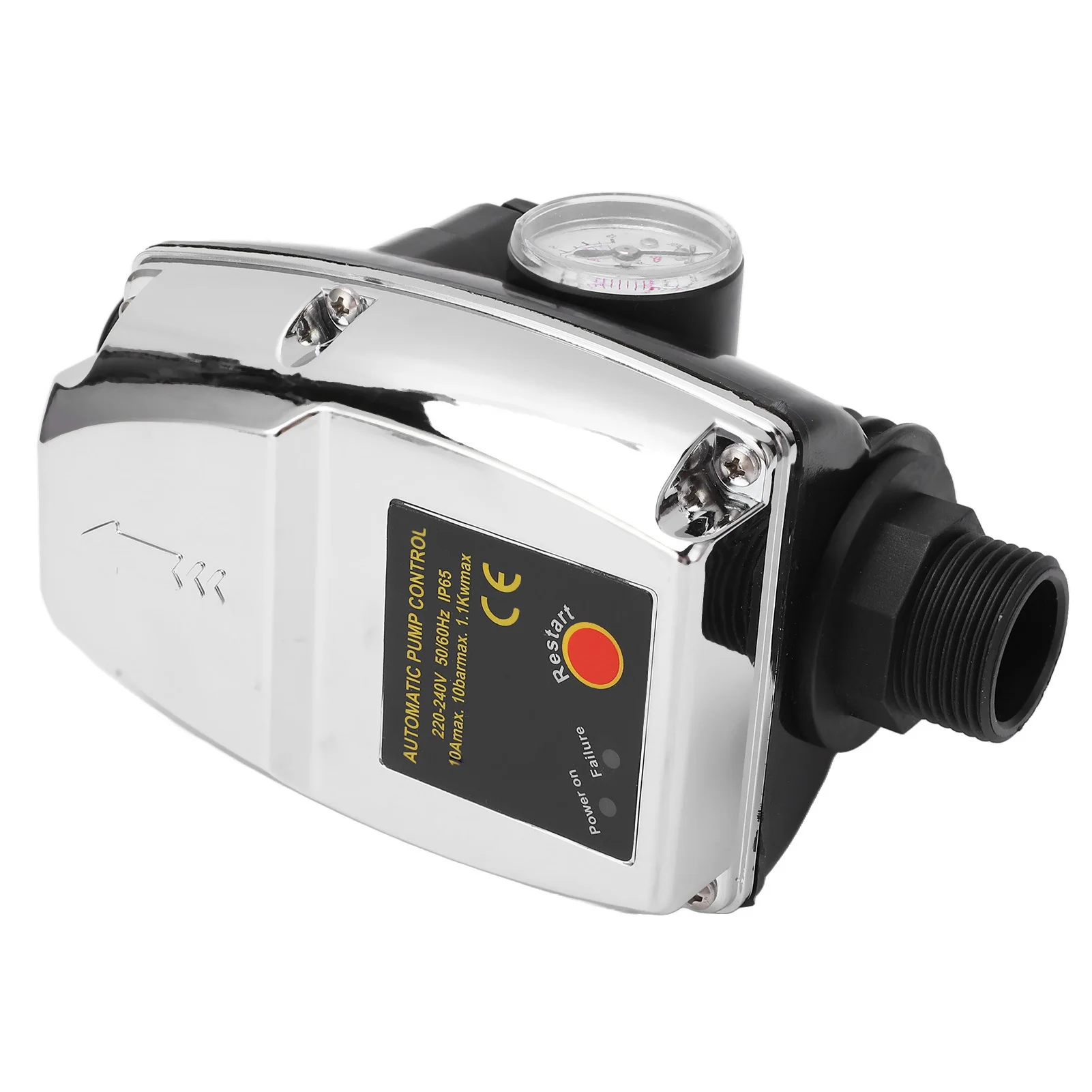 Water Pump Controller Waterproof Housing Intelligent Automatic Pump Controller 10A Pressure Switch water pump switch