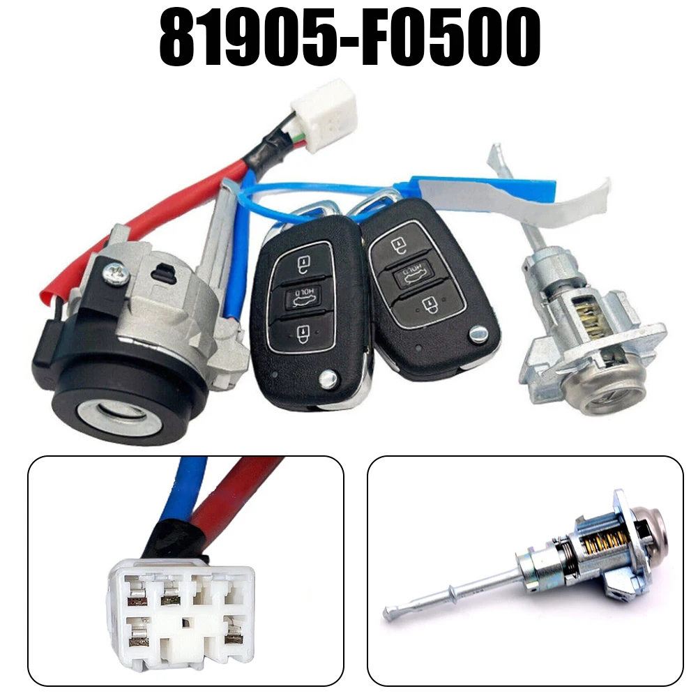 

Car Door Lock Cylinder Key Ignition Start For Hyundai Elantra 2015-2020 81905-F0500 Plastic,Metal Full Car Lock With Two Keys