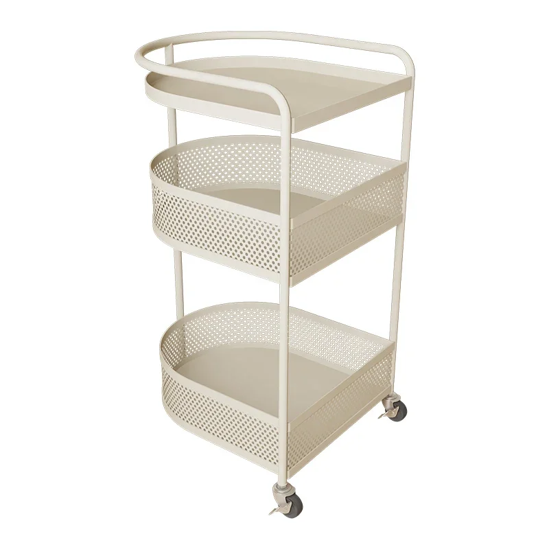 Mobile Trolley Storage Rack Living Room Home Book Snack Storage and Organization Multiple Layers Trolley Organizer Cart 트롤리 카트
