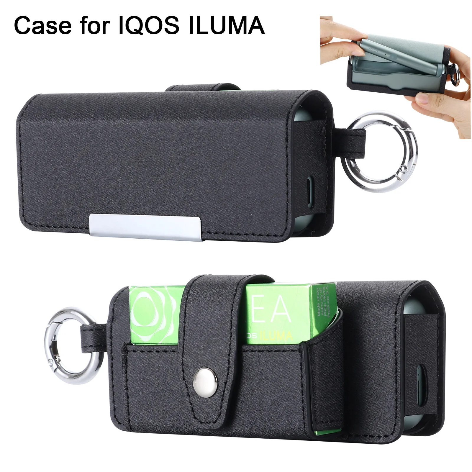 IQOS ILUMA PRIME 케이스 액세서리, IQOS 4.0 커버 4 파우치 보호 홀더, 가죽 가방 정리