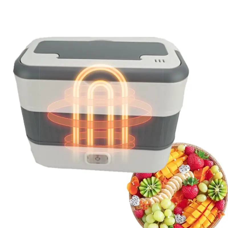 

Electric Lunch Box Plug-in Heating Lunch Boxes With Large Capacity And Low Noise Working Dining Supplies For Soup Dishes Eggs