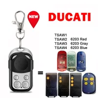 DUCATI TSW1 TSW2 6203 Red TSW3 6203 Gray TSAW4 6203 Blue Garage Door / Gate Remote Control 433MHz Fixed Code Blue Buttons 1
