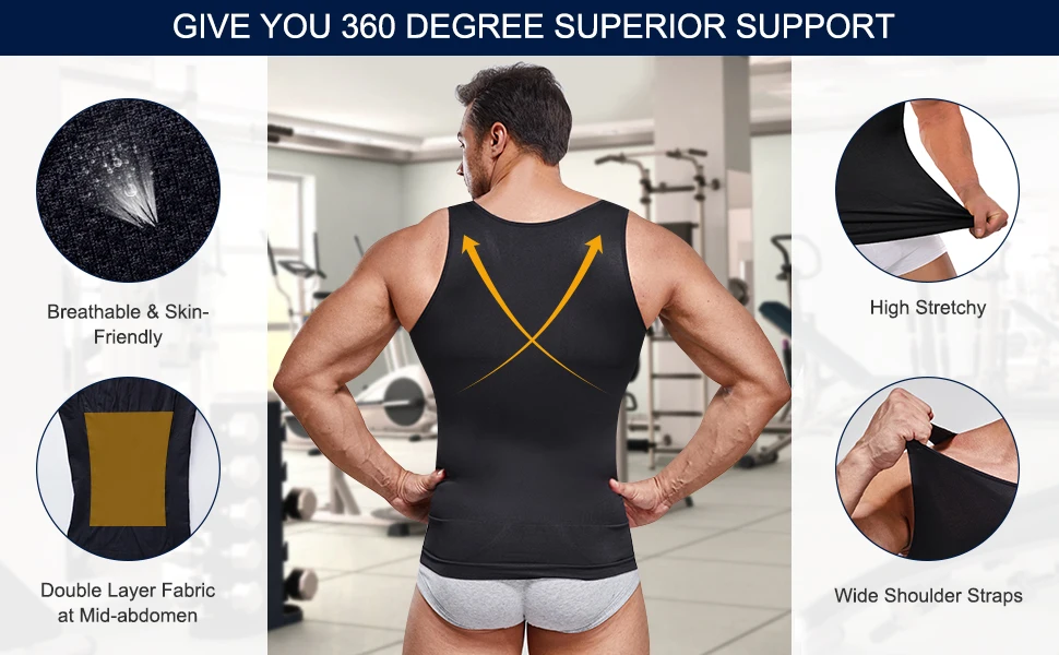 Vêtements De Sport Débardeur Fitness Chemises Hommes T-Shirts Gilet