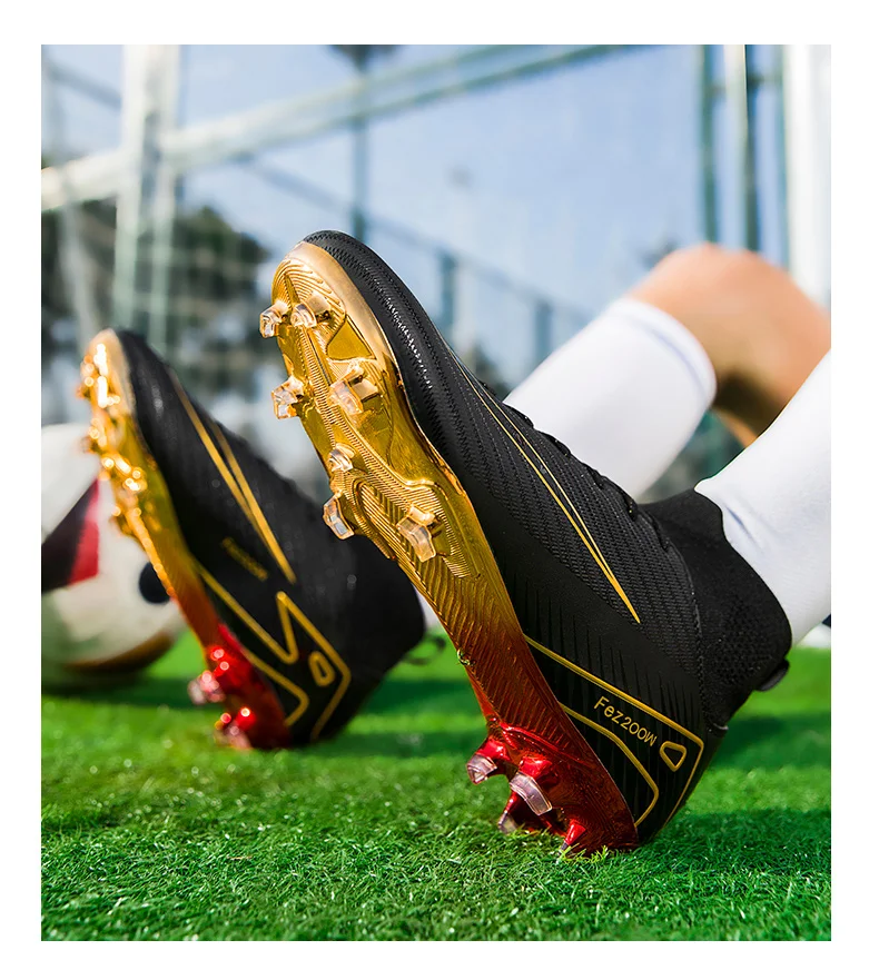 Description Picture 6 of itemMen Sneakers Soccer Shoes Soccer Breathable Football Boots Professional Trend Futsal Adult Kids Cleats TF/FG Drop Shipping Sport