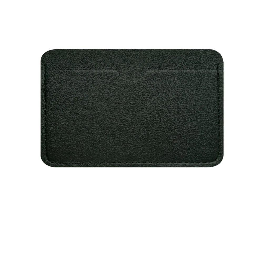 Premium PU Leather Card Holder - Compact ID & Credit Card Protector
