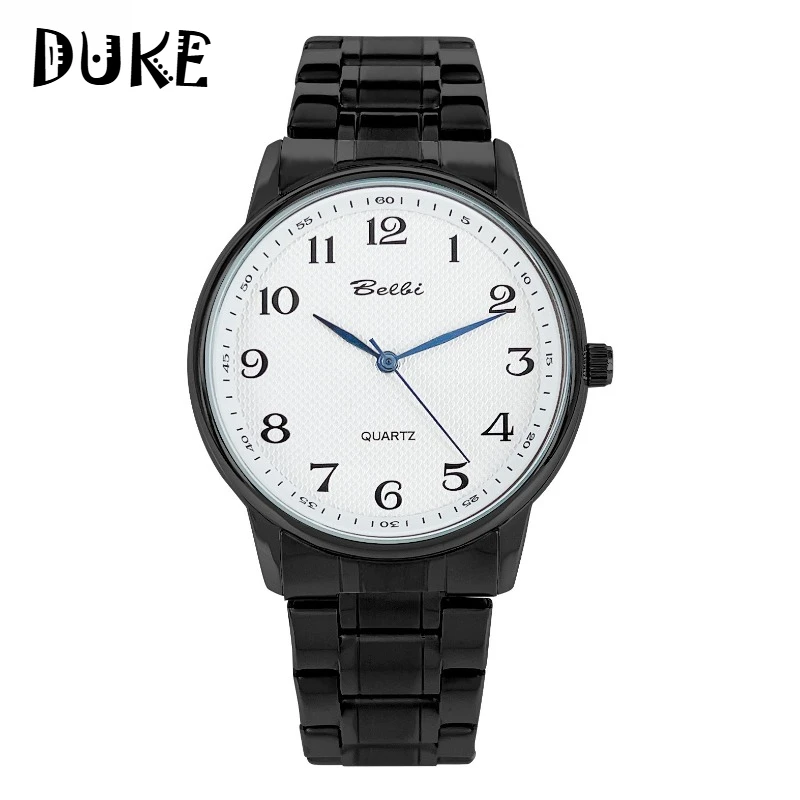 Men's Quartz Watch Fashion Digital Dial Minimalist Teen Clock Steel Belt Waterproof Student Clock Men's Watch 2025