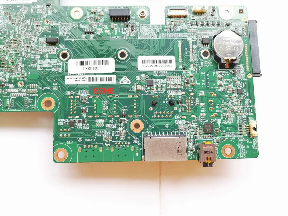 para Lenovo 33020igm Tudo-em-um Computador Motherboard Aio 330-20igm Motherboard Igmlsb F51zd mb J4005 Cpu Ddr4 100 Teste 01lm356 - Imagem 4