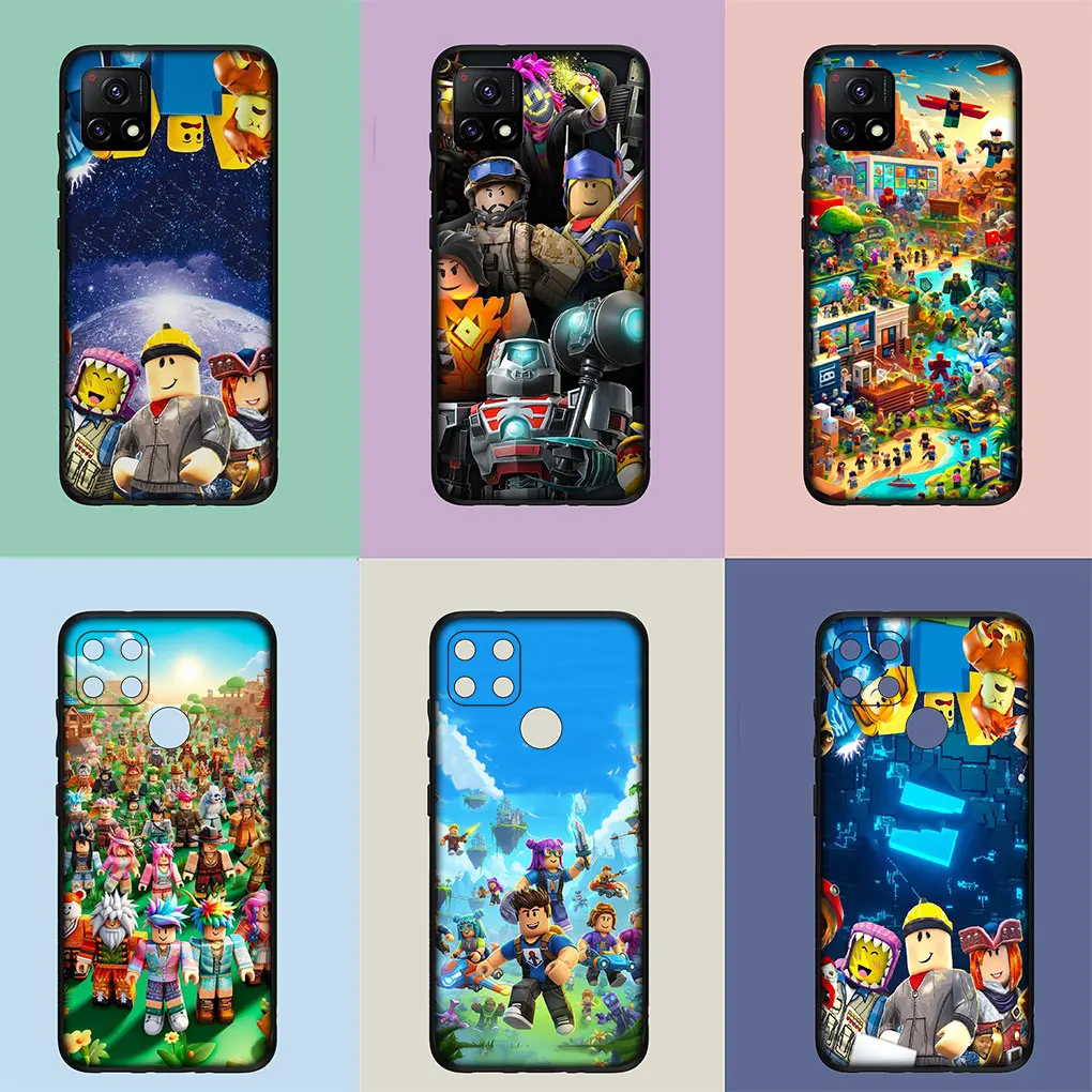 R-Robloxs Cartoon Phone Case Poster for Samsung Galaxy Series