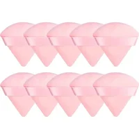 10Pcs Triangle Powder Puff Cosmetic Set Makeup Sponges Foundation Women Beauty Makeup Tools Cheap Korean Make Up Blender 1