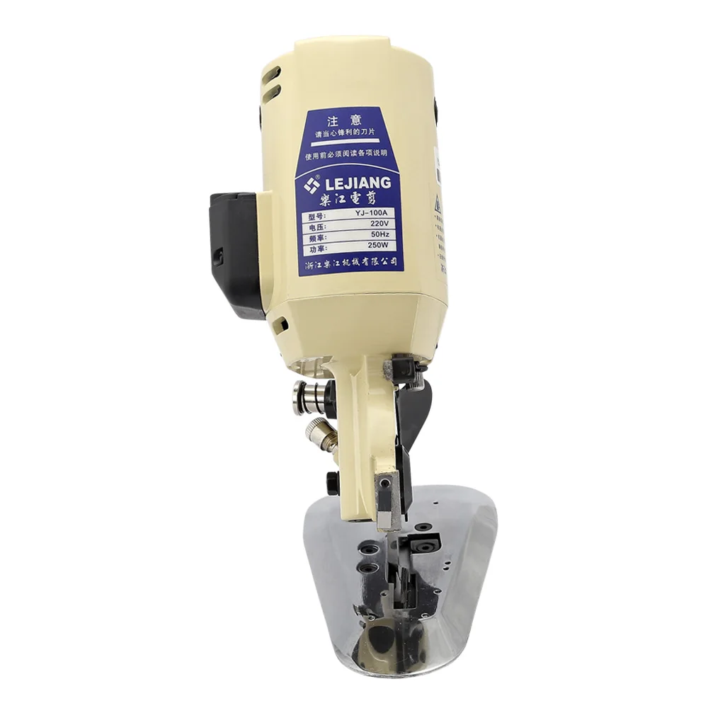 DHL Express Only YJ-100 Round Knife Cloth Electric Cutting machine For Thickness 27mm 5