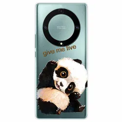 Transparent Cute Soft Silicone TPU Phone Case for Honor Magic 6 Lite 5G - Clear Protective Cover (R21.CH.100)