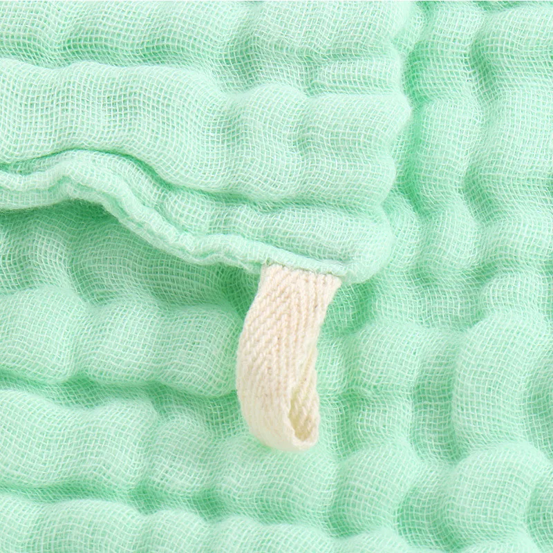 5pcs/batch thickened muslin 30X30cm cotton soft baby towel handkerchief bath care face cloth burp cloth bath towels cotton towel cotton face towels