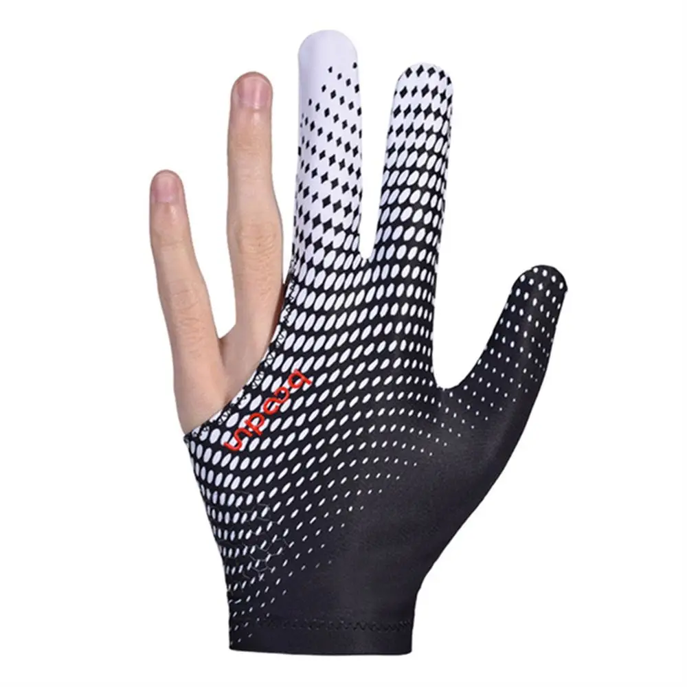 Billiard Accessories Left Hand Anti-skid Men Women Breathable Pool Snooker Glove 3 Finger Glove Cue Sport Glove Billiard Glove