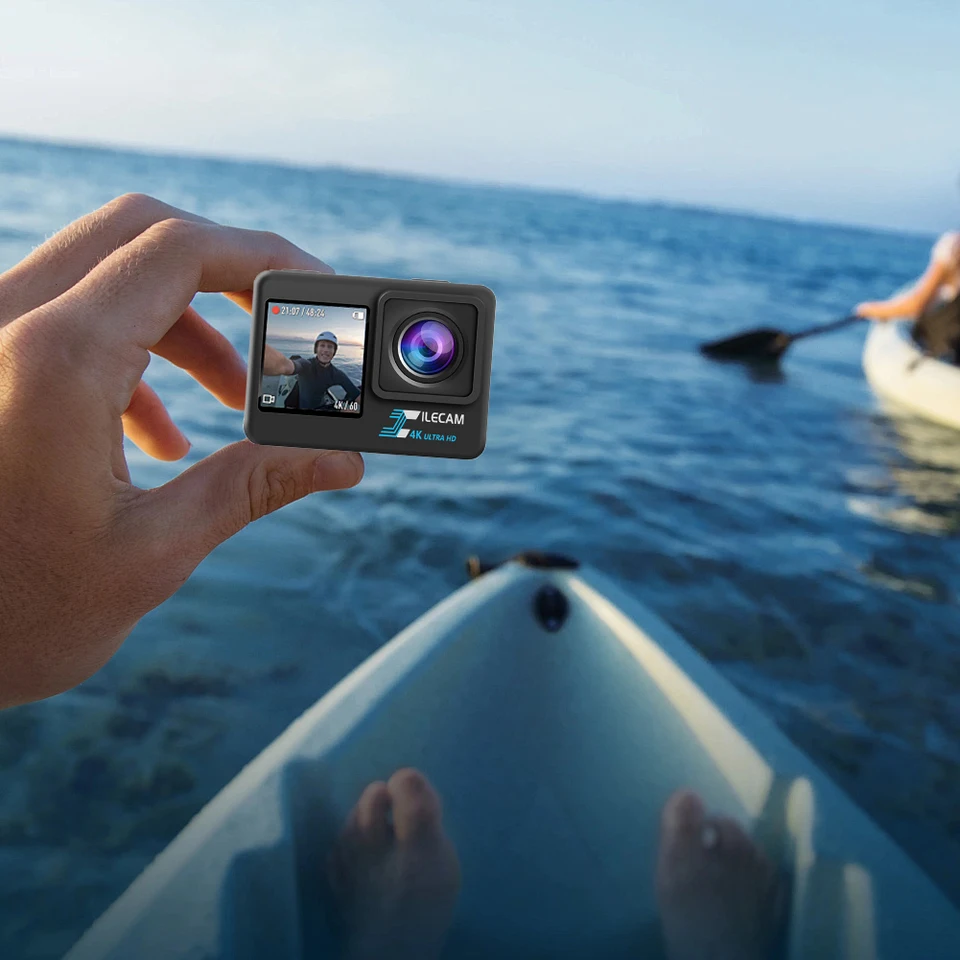 4K Ultra HD Dual Screen Action Camera