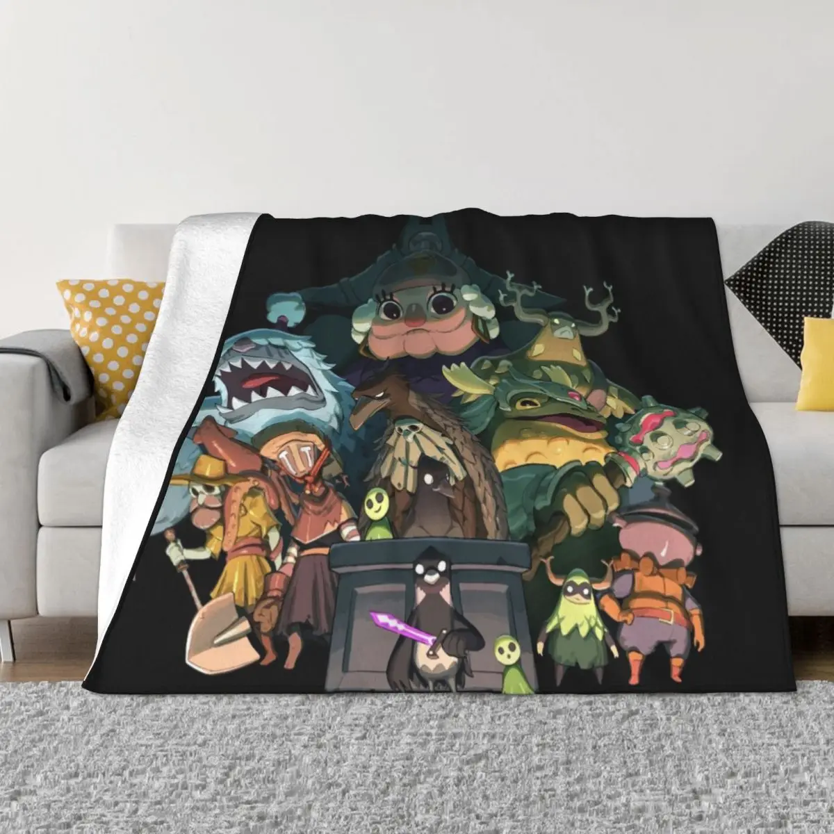 

Death's Door Gang Throw Blanket Blankets For Bed Hair Blankets