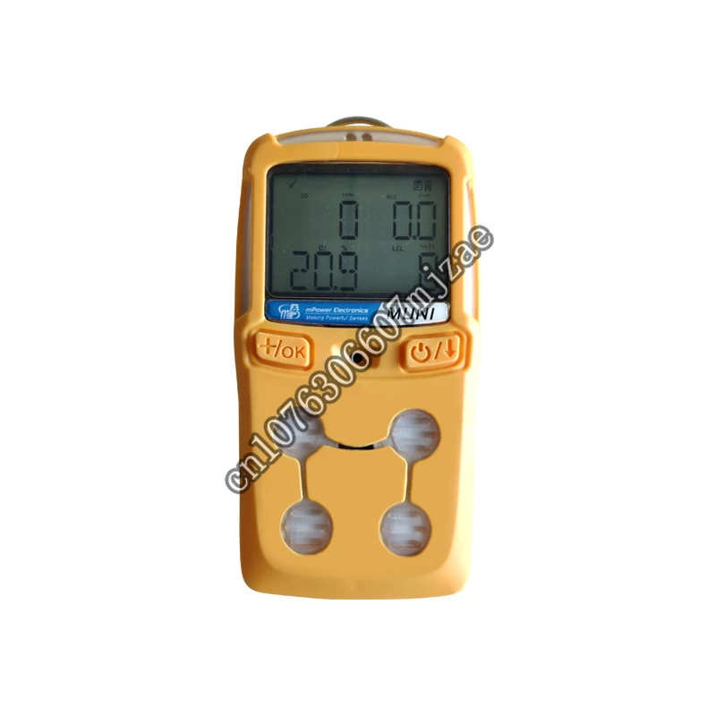 

MP POWER electronics Multi Gas Monitors MUNI MP420 with 4 standard sensors and alternative sensors and robust battery power