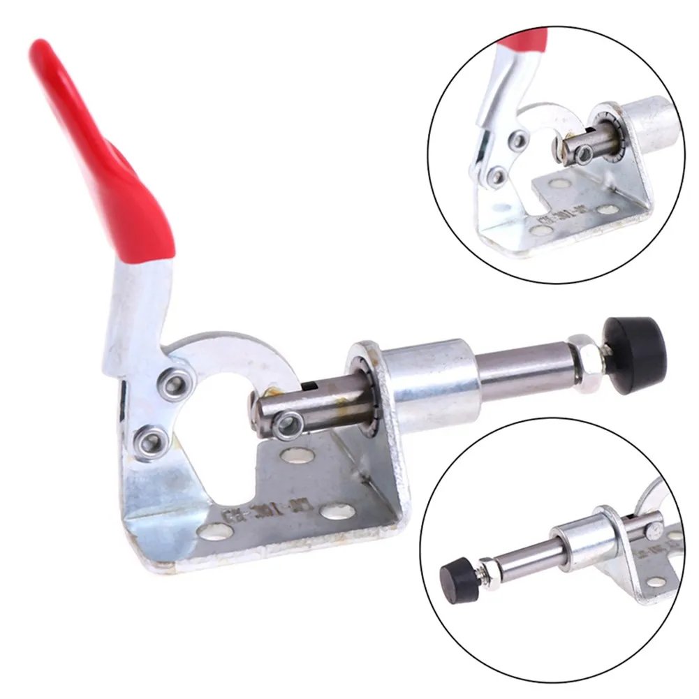 45Kg Antislip Vertical Toggle Clamp 100kg Quick Release Horizontal Clamps Locking Lever Fastener Hand Tool Woodworking Clip