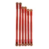 8 Pcs Metal Link Rod Linkage Rear Trailing Arm Set for AXIAL RBX10 Ryft 1/10 RC Crawler Upgrade Parts Accessories 6