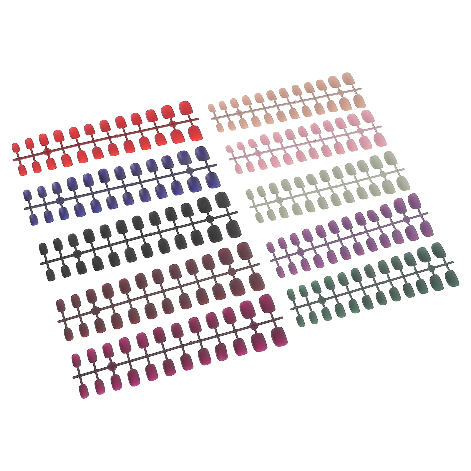

240pcs Press on Nails Short False Nail Detachable Fake Nails Nail Accessory