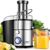 EXSAMO 1L 4 IN1 Electric Orange Juicer Extractor Machine 1500W High Power Speed Multifunction Vegetable Meat Fruit Juice Blender 1