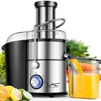 EXSAMO 1L 4 IN1 Electric Orange Juicer Extractor Machine 1500W High Power Speed Multifunction Vegetable Meat Fruit Juice Blender 1