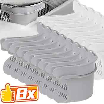 Attache Invisible pour drap de lit et couvre-lit, 8/1 pièces, Clips de support pour drap de couette, housse de couette simple, Clips fixes antidérapants 1