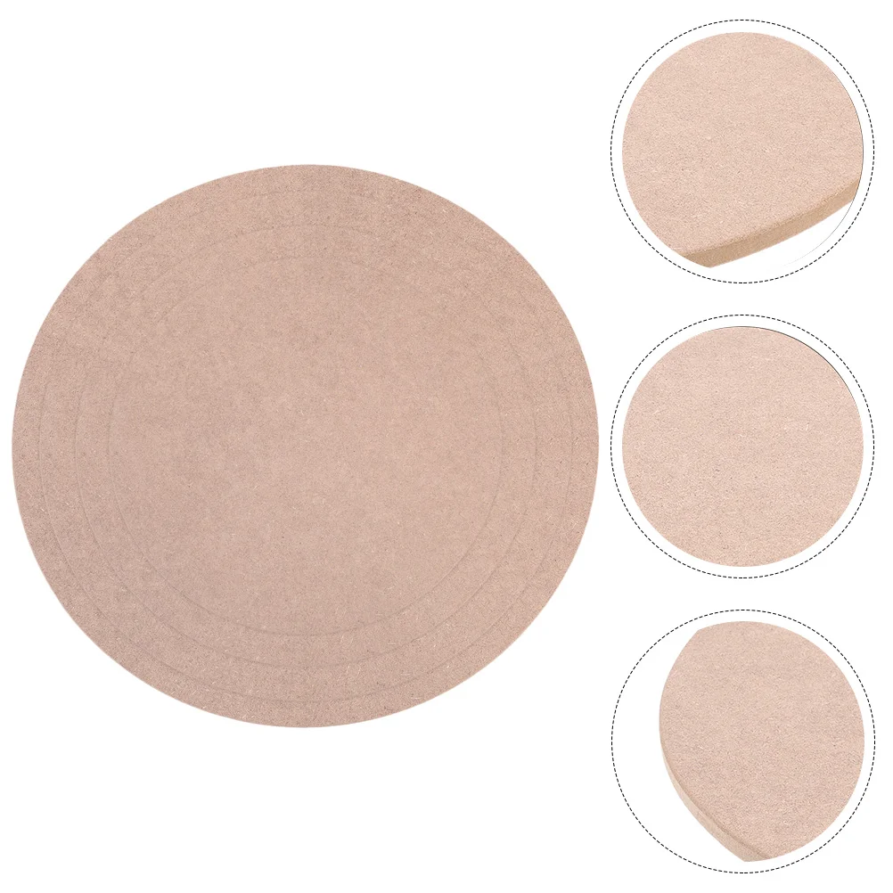 

4 Pcs Sculpture Base Unfinished Wood Circles Household Clay Drying Wooden Hand Tool Pottery Bats