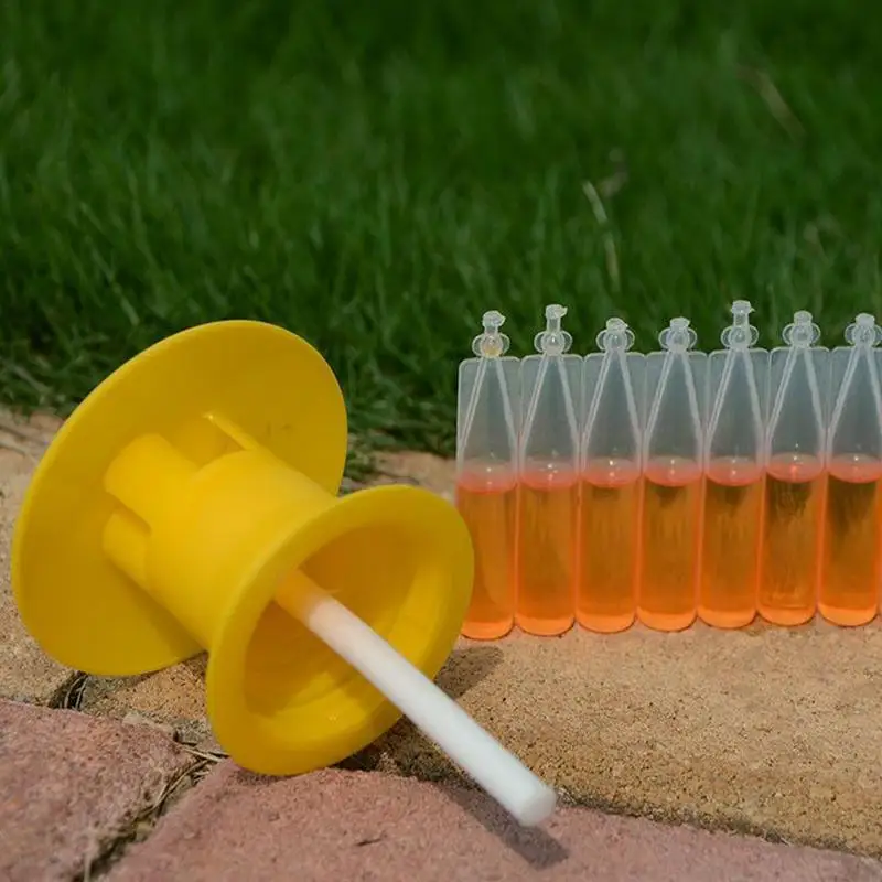 Fruit Fly Trap 10pcs 2ml Liquid Drosophila Trap Catcher For Home Farm Orchard Trapping Tools