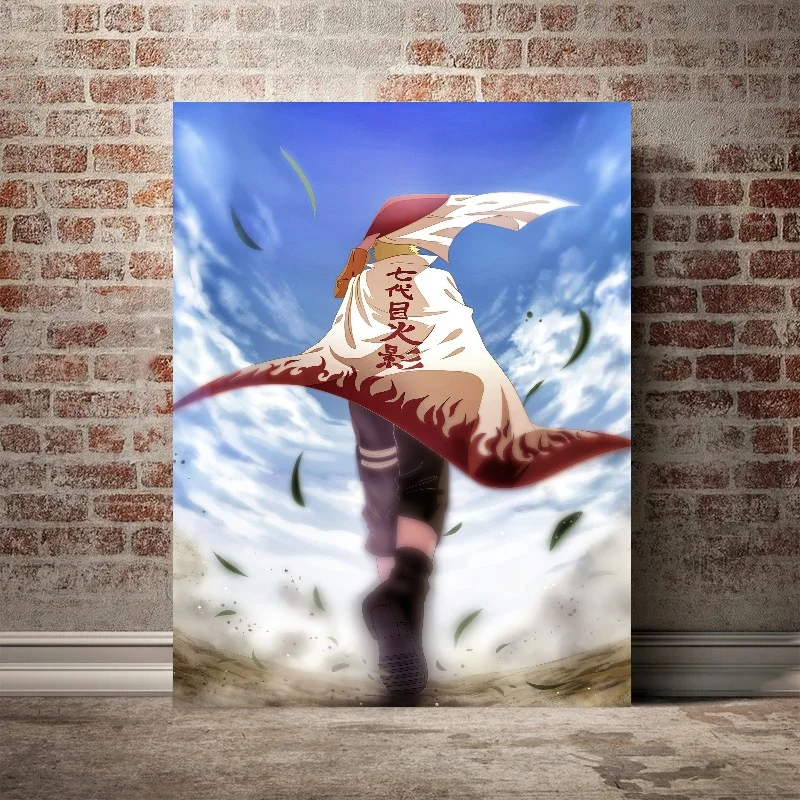 thumbnail image 1 of Póster de Naruto, periféricos de anime, mural, pintura en lienzo, decoración, figura de dibujos animados, imagen, arte de pared, decoración de habitación de niños, sin marco, 1 of 5