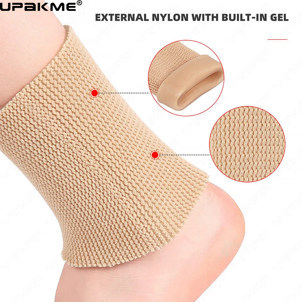 Nylon Ankle 1PC Support Elastic Protection Wrap Sprain Fasciitis Ankle Brace Sleeve for Running Sports Fitness Soccer Basketball for ankle brace