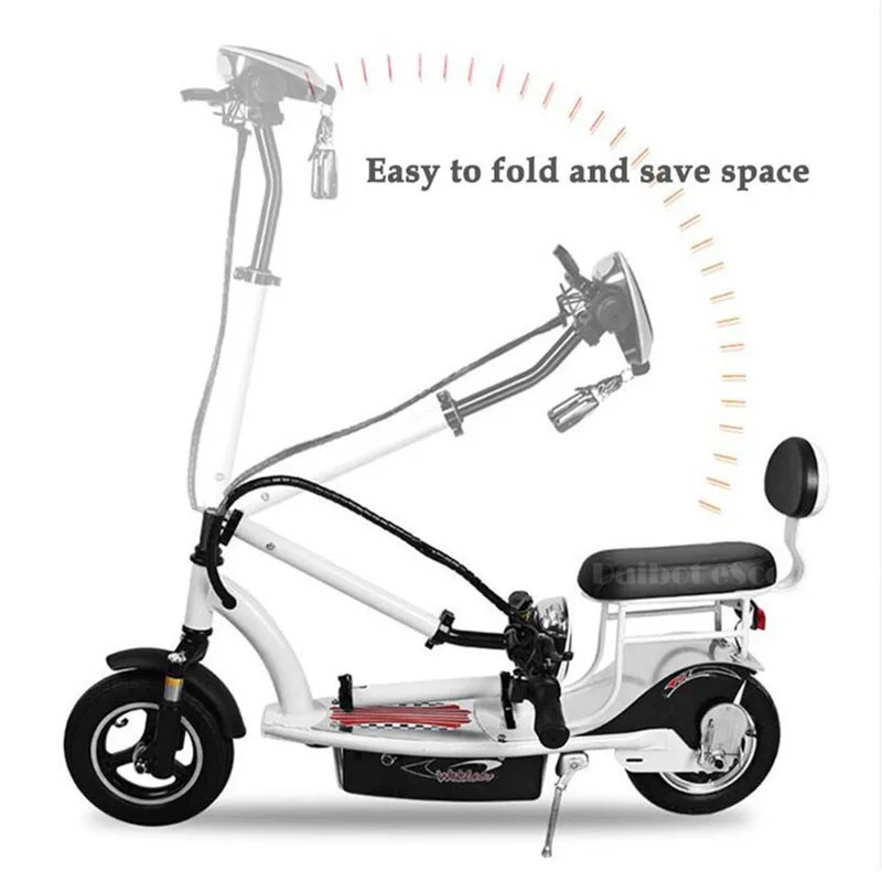 Daibot Folding Electric Bike Adult 2 Wheel Electric Bicycle 36V 350W Mini Ladies Electric Bicycle Scooter With Anti-theft System (11)