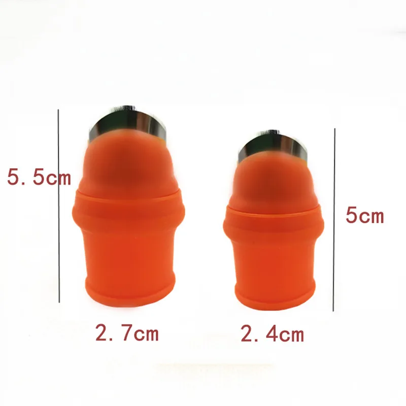 Silicone Thumb Knife Finger Protector Vegetable Harvesting Knife Plain Blade Scissors Cutting Rings Garden Gloves