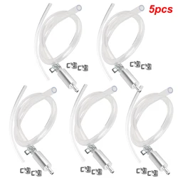 Brake Bleeding and Fluid Change Kit with Hydraulic Clutch Valve Tube (5pcs)