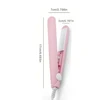 New Travel Hair Styling Tool Mini Hair Straightener Small Power Curling Irons Girls Air Bangs Portable Gift Splint Flat Iron 6