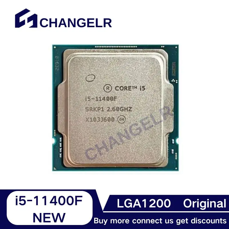 

new Processor Core i5-11400F SRKP1 6Cores 12Threads LGA1200 CPU 14nm 4.4GHz 12Mb L3 Desktop i5 11400F LGA1200 i5 11400F NEW