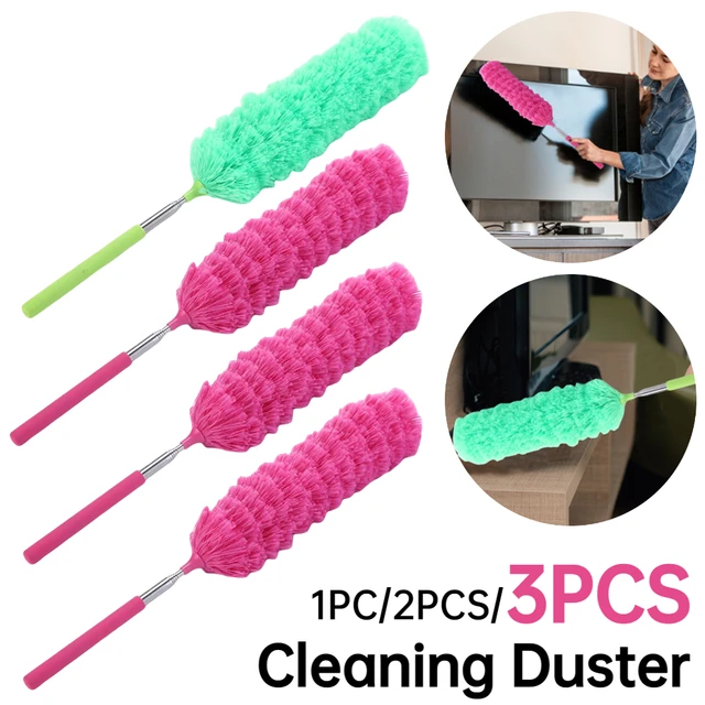 Brosse de nettoyage de poussière à main extensible en microfibre, brosse  Anti-poussière pour la maison, climatisation de voiture, outils de  nettoyage de meubles - AliExpress